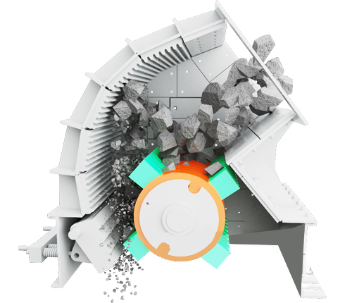 重錘式破碎機(jī)工作原理圖