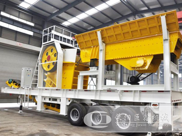 移動河卵石制砂設備